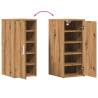 Shoe Cabinet Artisan Oak - Durable & Stylish Storage Solution