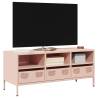  TV Cabinet Pink 101.5x39x43.5 cm Cold-rolled Steel Colour pink Quantity in Package 1 Width 101.5 cm 