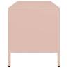 Sturdy Pink TV Cabinet - Cold-rolled Steel | HipoMarket