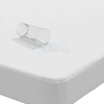 Mattress Protector White 100x200 cm - Waterproof & Noiseless