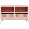 TV Cabinet Pink - 68x39x43.5 cm Cold-Rolled Steel | Hipo Market