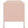 TV Cabinet Pink - 68x39x43.5 cm Cold-Rolled Steel | Hipo Market