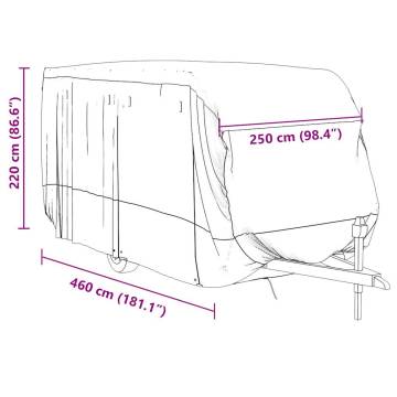 Caravan Cover Grey 460x250x220 cm - Durable Protection