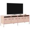  TV Cabinet Pink 135x39x43.5 cm Cold-rolled Steel Colour pink Quantity in Package 1 Width 135 cm 