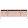 Stylish Pink TV Cabinet - Cold-Rolled Steel | HipoMarket UK