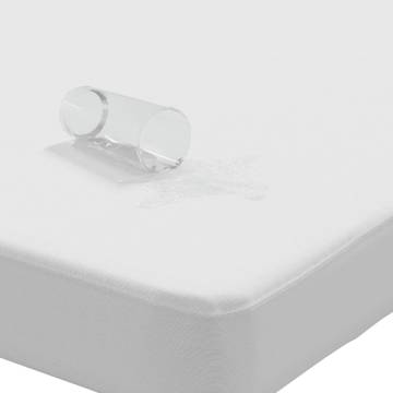 Waterproof Mattress Protector 180x200 cm | White & Soft