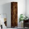 Highboard Smoked Oak 34.5x34x180 cm Engineered Wood Colour smoked oak Quantity in Package 1 Model 1 door 