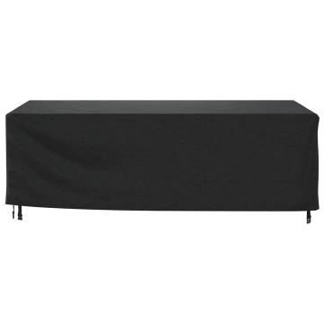 Waterproof Garden Furniture Covers - 2 Pcs Black 229x113x73 cm