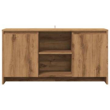 Artisan Oak TV Cabinet - Stylish & Practical Storage Solution