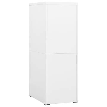 Filing Cabinet White - Durable Steel Office Storage | HipoMarket