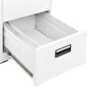 Filing Cabinet White - Durable Steel Office Storage | HipoMarket