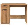 Artisan Oak Desk - 100x50x75 cm | Quality Engineered Wood