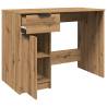 Artisan Oak Desk - 100x50x75 cm | Quality Engineered Wood