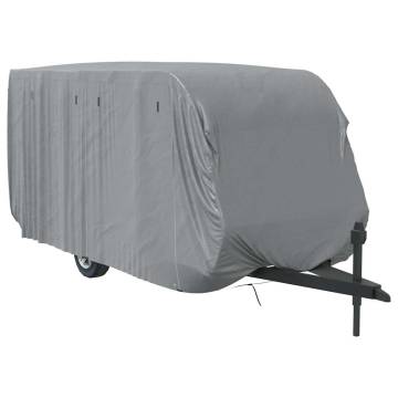 Caravan Cover Grey 670x250x220 cm - All-Weather Protection