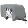 Caravan Cover Grey 670x250x220 cm - All-Weather Protection