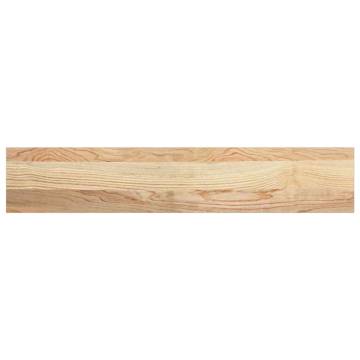 Window Sills 2 pcs Untreated Solid Oak - 80x15x2 cm