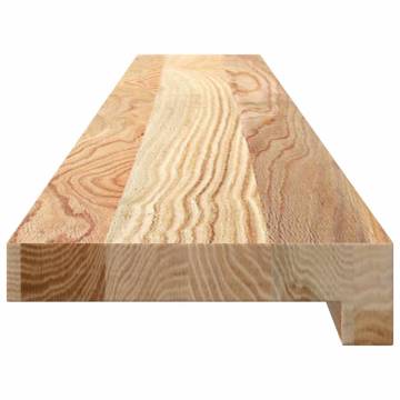 Solid Wood Oak Window Sills - 2 pcs Untreated | HipoMarket