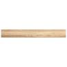 Solid Wood Oak Window Sills - 2 pcs Untreated | HipoMarket