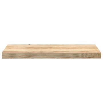 Solid Oak Untreated Window Sills - 2 pcs 70x25 cm | HipoMarket