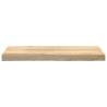 Solid Oak Untreated Window Sills - 2 pcs 70x25 cm | HipoMarket