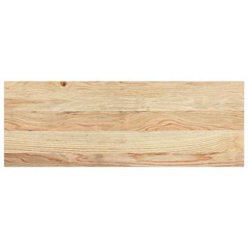 Solid Oak Untreated Window Sills - 2 pcs 70x25 cm | HipoMarket