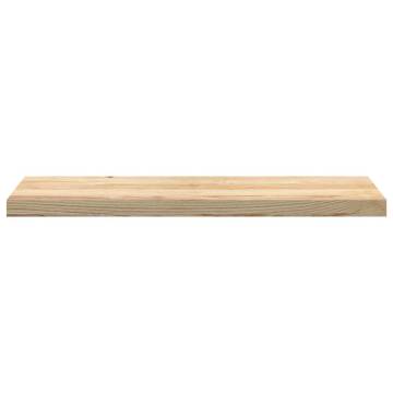 2 Pcs Untreated Solid Oak Window Sills | Hipomarket