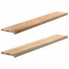  Window Sills 2 pcs Untreated 160x25x2 cm Solid Wood Oak Colour natural Size 160 x 25 x 2 cm Quantity in Package 1 