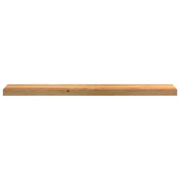 Light Brown Solid Oak Window Sills 2 pcs - 110x15x2 cm