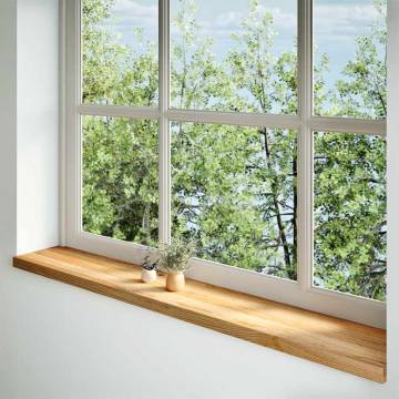 Light Brown Solid Oak Window Sills - 2 pcs | HipoMarket