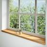 Light Brown Solid Oak Window Sills - 2 pcs | HipoMarket