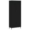 Stylish Highboard Black - 69.5x34x180 cm | HipoMarket