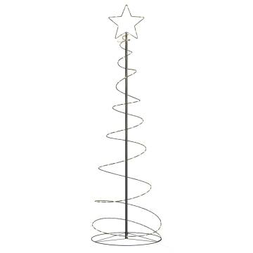 Christmas Tree Light Cone 120 LEDs Warm White 180 cm - Hipomarket