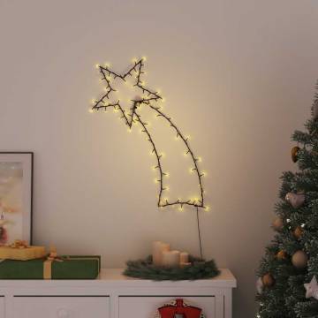 Shooting Star Christmas Lights - 115 LEDs Warm White | HipoMarket