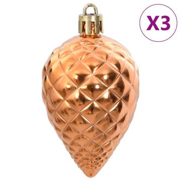 Christmas Baubles Set 98 pcs - Copper Ø346 cm | Hipo Market