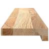 Untreated Solid Oak Window Sills 2 pcs | 100x15x2 cm