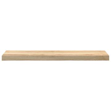 Untreated Solid Oak Window Sills 2 pcs - 90x20x2 cm