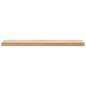 Untreated Oak Window Sills - 2 pcs | Solid Wood 110x20x2 cm