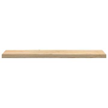 Untreated Solid Oak Window Sills - 2 pcs | 120x25x2 cm