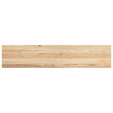 Untreated Solid Oak Window Sills - 2 pcs | 120x25x2 cm