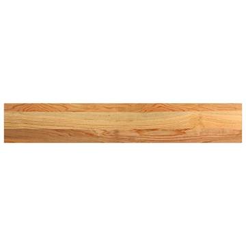 Light Brown Solid Oak Window Sills - 2 pcs, 90x15x2 cm