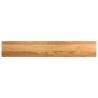 Light Brown Solid Oak Window Sills - 2 pcs, 90x15x2 cm