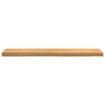 Light Brown Solid Wood Oak Window Sills - Set of 2 | HiPoMarket