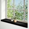 Dark Brown Solid Oak Window Sills - 2 pcs | 70x20x2 cm