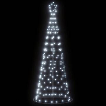 Christmas Tree Light Cone 200 LEDs Cold White 182 cm | HipoMarket