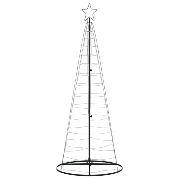 Christmas Tree Light Cone 200 LEDs Cold White 182 cm | HipoMarket