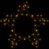 Warm White 80 LED Christmas Star Silhouette Lights