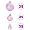 Christmas Baubles 100 pcs Pink Ø346 cm - Enchanting Decor