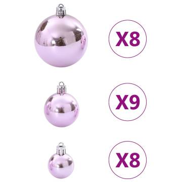 Christmas Baubles 100 pcs Pink Ø346 cm - Enchanting Decor