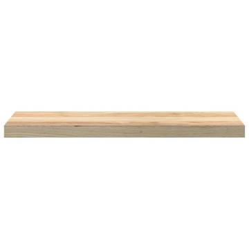 2 pcs Untreated Solid Oak Window Sills - 80x20x2 cm