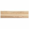 2 pcs Untreated Solid Oak Window Sills - 80x20x2 cm